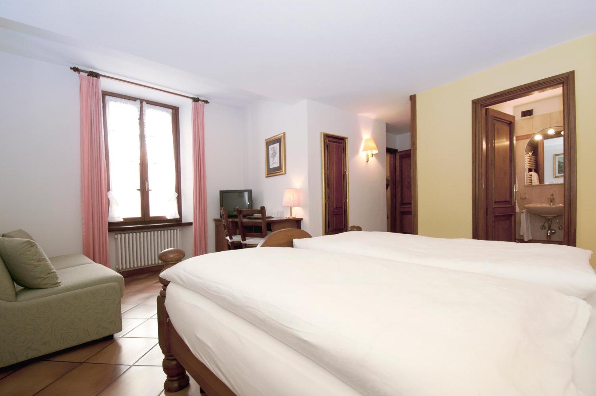 Albergo Ristorante Della Posta Morcote Bagian luar foto