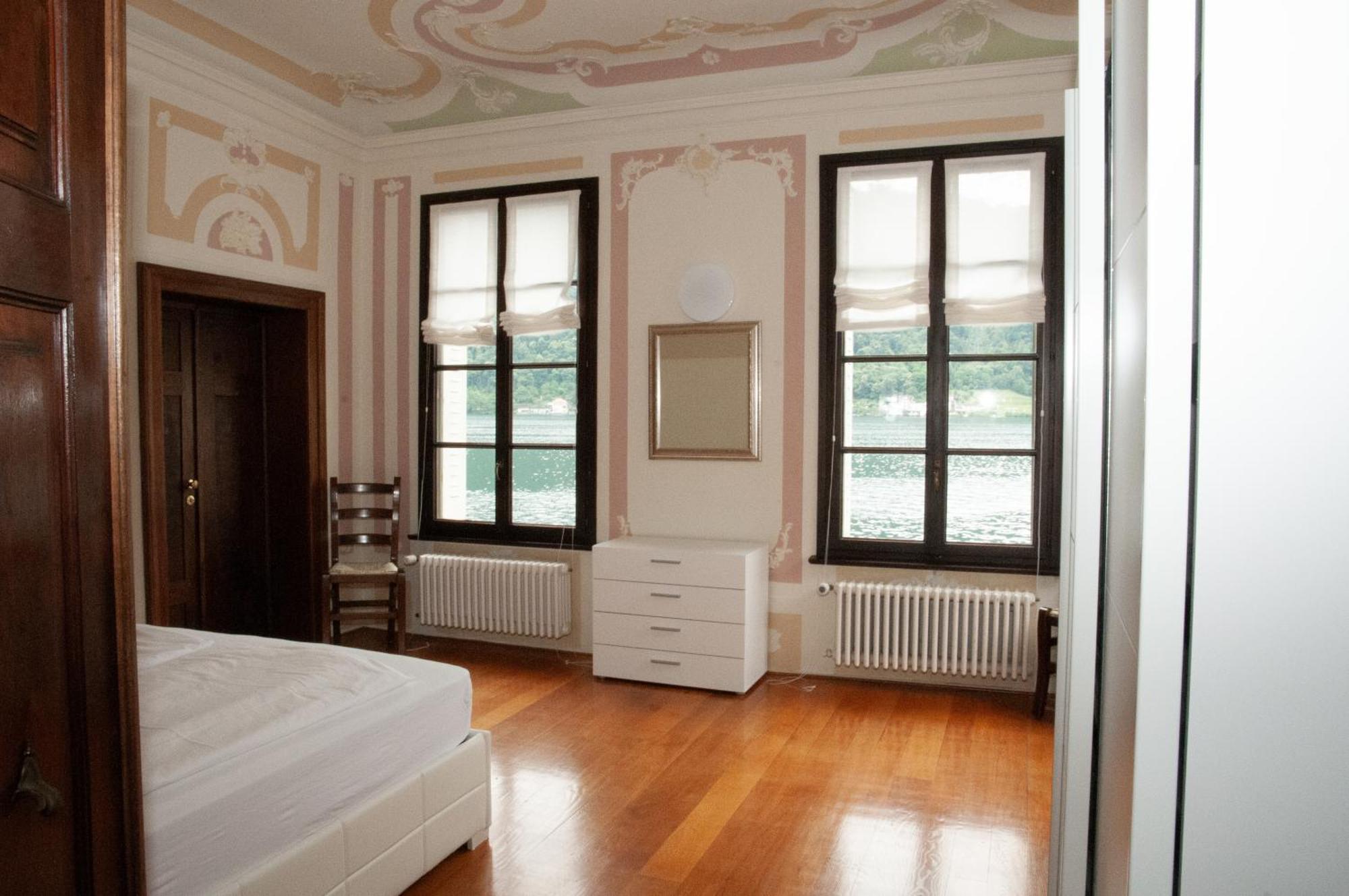 Albergo Ristorante Della Posta Morcote Bagian luar foto