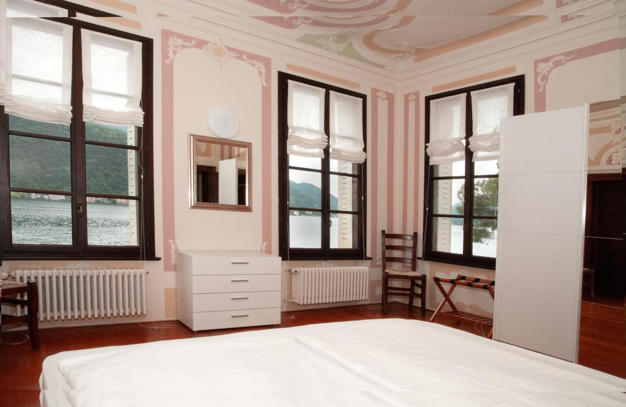 Albergo Ristorante Della Posta Morcote Bagian luar foto